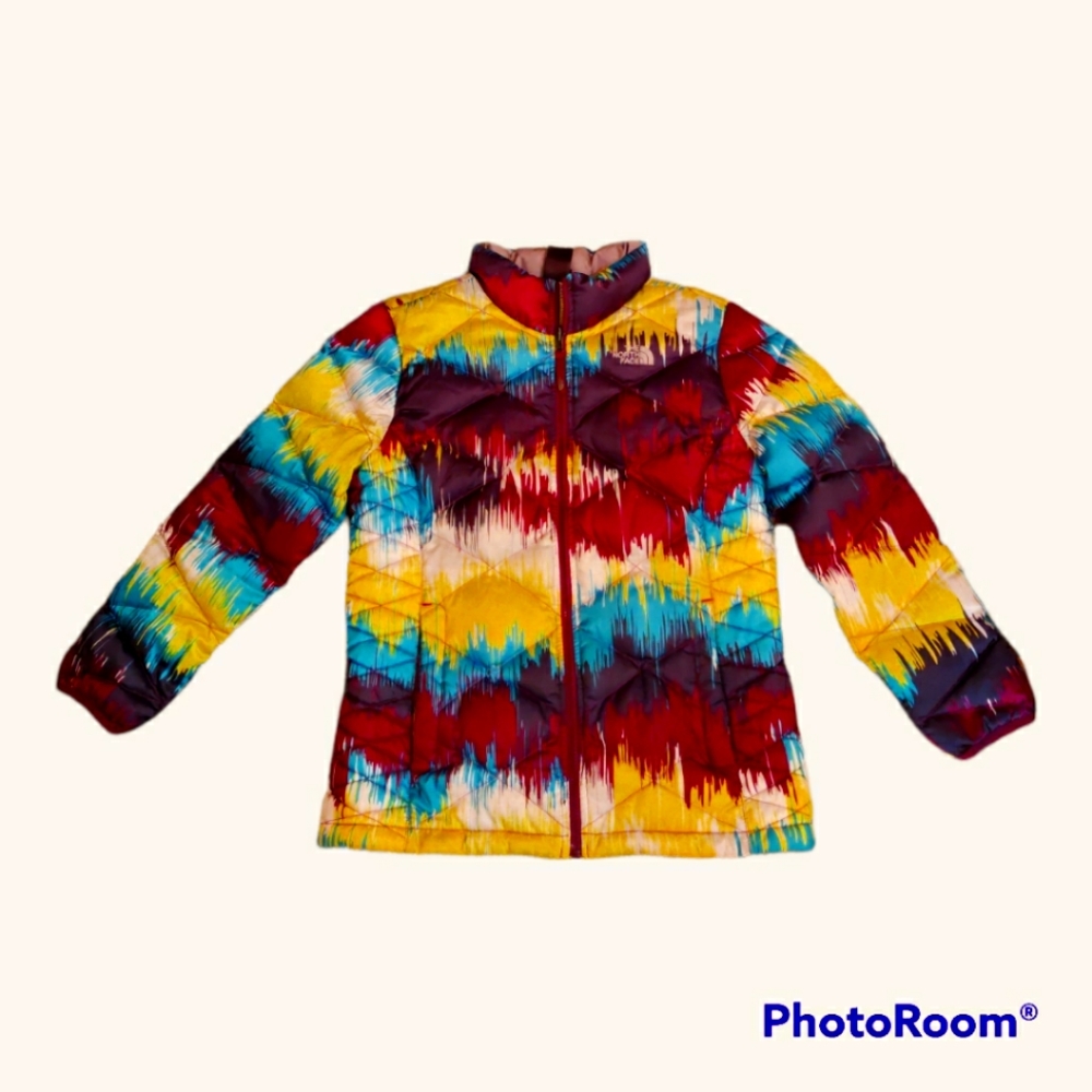 Northface Goosedown Puffer Jacket Girls Size XL.